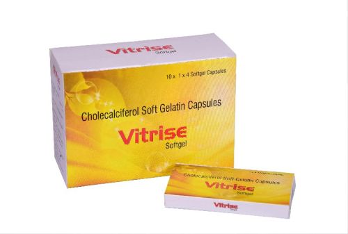 Vitrise Softgel Capsules, Packaging Type : Box