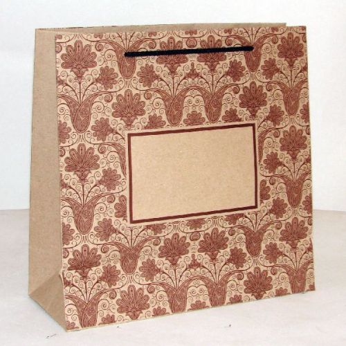 Kraft Paper Bag3, For Gift Packaging, Size : 10 X 10 X 4 Inch