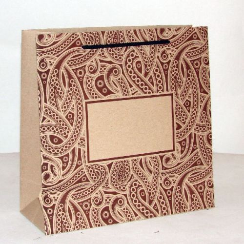 Kraft Paper Bags1, For Gift Packaging, Pattern : Printed