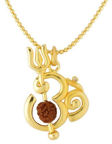 Gold Pendants, Color : Golden Daily Use