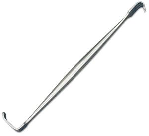 Polished Stainless Steel Kilner Skin Retractor, For Hospital, Variety : Double Edge