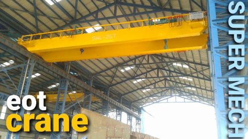Aluminum Structure eot crane, Packaging Type : Yellow