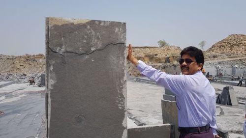 Polished Grey Granite Stones, Size : 12x16ft, 18x18ft, 24x24ft