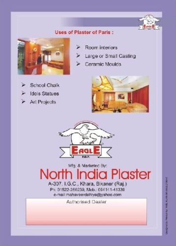 Stucco Plaster, Purity : 99%