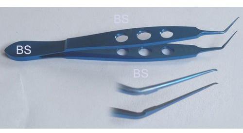 Polished Titanium Utrata Capsulorhexis Forcep, For Surgical Use, Color : Metallic