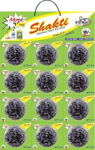 MAZIC SHAKTI Stainless Steel Scrubber