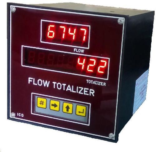Aluminum Electric Automatic Flow Totalizer, For Industrial, Residential, Feature : Accuracy, Digital Water Meter Display