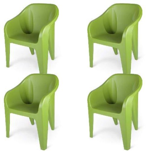 HDPE Plastic Chair, Shape : Rectangular