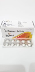 DEFLAZIT-6 Deflazacort Tablet, Feature : Long Shelf Life, Highly Effective, 100% Safe To Use