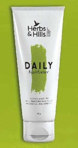 Herbs Hills Daily Moisturizer Cream, For Parlour, Personal, Form : Paste