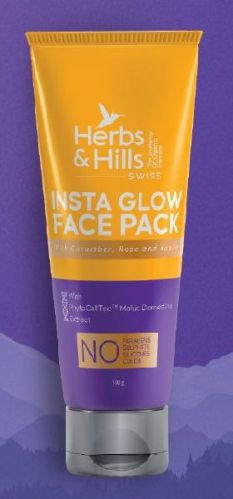 Insta Glow Face Pack, For Parlour, Personal, Feature : Fresh Feeling, Gives Glowing Skin, Nice Aroma