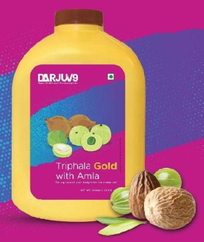 Triphala Gold and Amla Juice, Packaging Type : Plastic Bottle