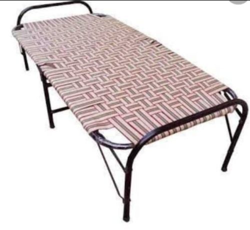 Polished 40-50 Kg Niwar Folding Bed, Size : Standard