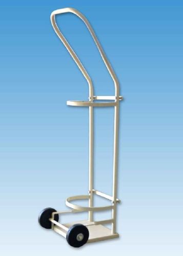 Metal Oxygen Cylinder Trolley, Feature : Easy Operate, Non Breakable