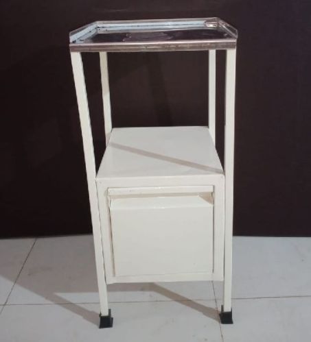 Stainless Steel Top Regular Hospital Bedside Locker