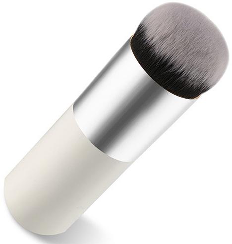 Plastic Foundation Brush, Color : White