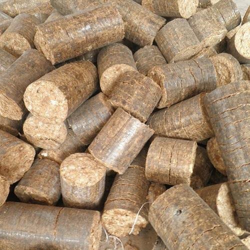 Brown Saw Dust Biomass Briquette, For Boiler