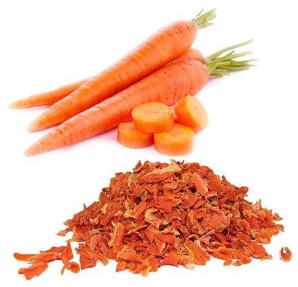 Natural Dehydrated Carrot Flakes, For Food, Packaging Type : PP Bags