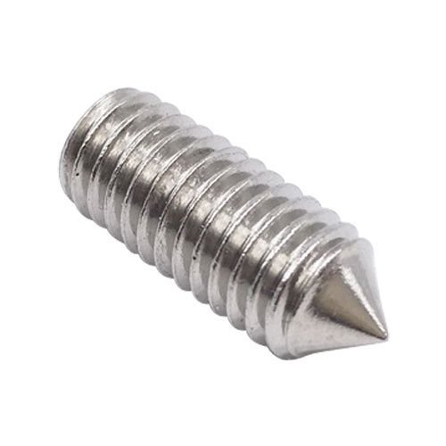 Round Metal Cone Point Grub Screw, For Fittings Use, Feature : Non Breakable