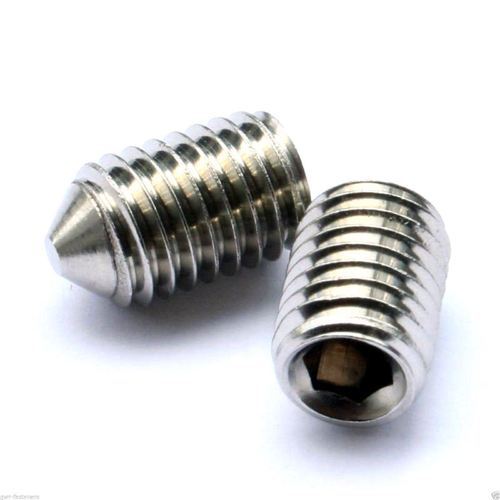 Metal Cup Point Grub Screw, Feature : Easy To Fit, Fine Finished