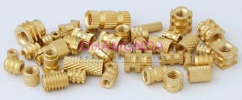 Jcbi India Brass Knurling Inserts, Shape : Hex, Round, Square