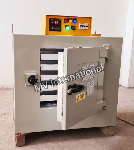 Stainless Steel Polished Flux Holding Oven, Packaging Type : Wooden Box