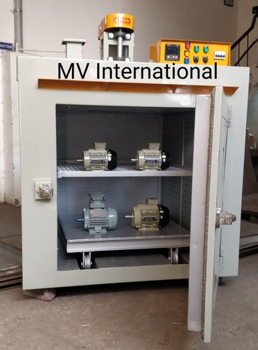 Polished Stainless Steel Motor Heating Oven, Packaging Type : Wooden Box