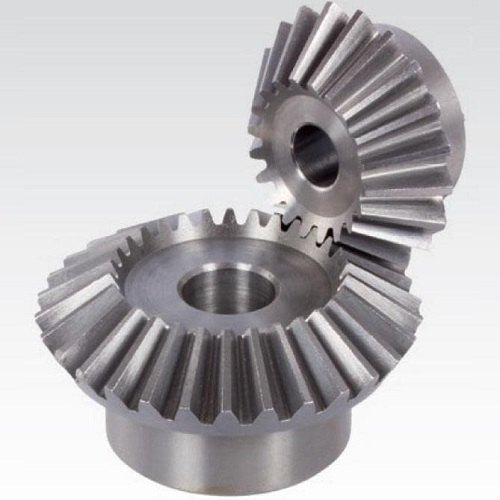 Polished Stainless Steel Spiral Bevel Gear For Industrial Use