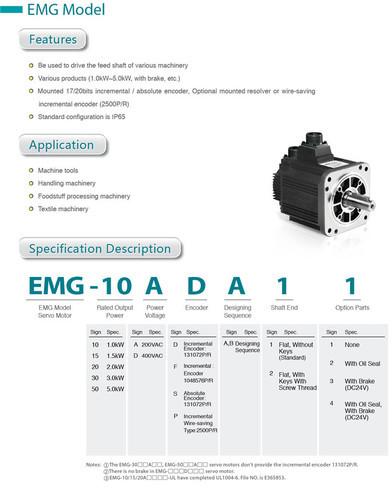 Omron AC Servo Motors