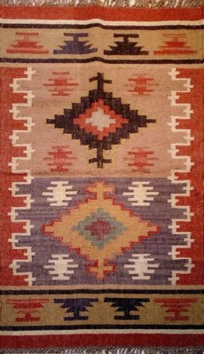 Kilim Jute Dhurrie, For Floor Rug, Size : 4x6 Feet