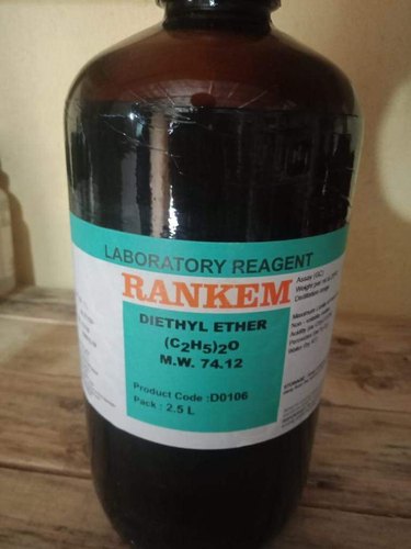 Rankem Diethyl Ether 99.5%, Packaging Type : Bottle