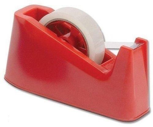 Stainless Steel Manual Plastic Tape Dispenser, For Office, Packaging Type : Box