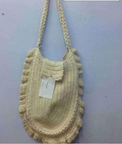 Plain Crochet Beach Bag, Size : 10x10inch, 12x10inch, 14x12inch