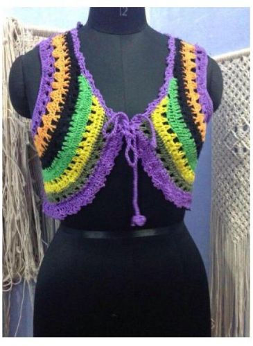 Crochet Shrug, Style : Casual