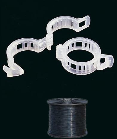 Plant Clip, For Tomato, Color : White