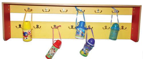 Wooden Wall Bottle Hanger, For Home, Color : Multicolor