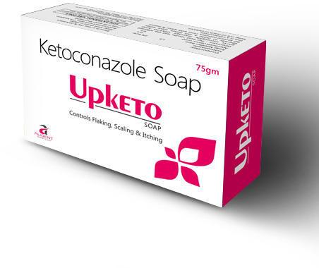 Ketoconazole Soap, Brand Name : Upketo, Packaging Type : Box