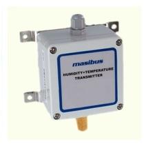 Masibus Square Humidity Transmitter, Color : White
