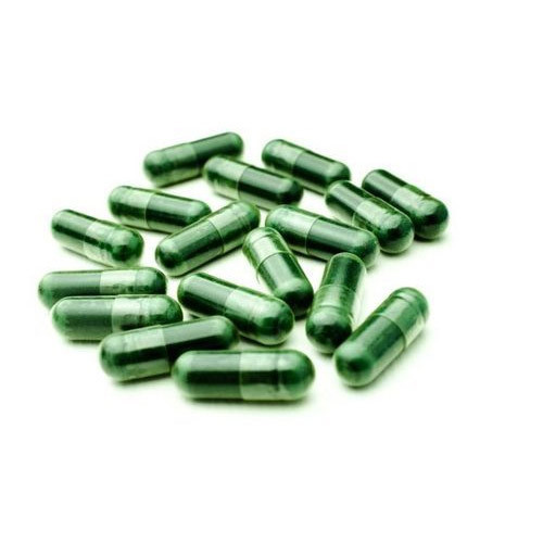 Spirulina Capsules, For Safe Packing, Long Shelf Life, Good Quality, Packaging Type : Plastic Container