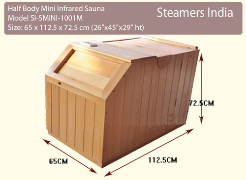 Automatic Mini Infrared Sauna Bath, For Salon, Spa, Certification : CE Certified