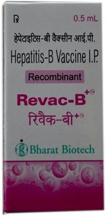 Revac-B Hepatitis B Vaccine, For Clinic, Packaging Type : Box