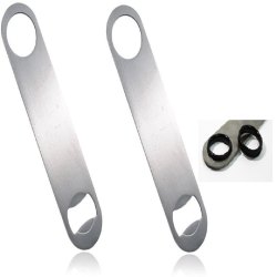 Stainless Steel Bottle Opener, Size : 180x40 MM