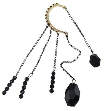 Black Bead Charm