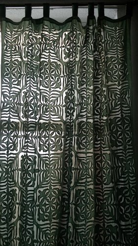 Cotton Cutwork Curtains, Pattern : Printed