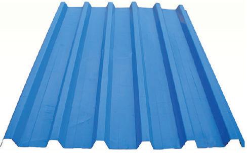Color Coated Roofing Sheet, Color : Blue