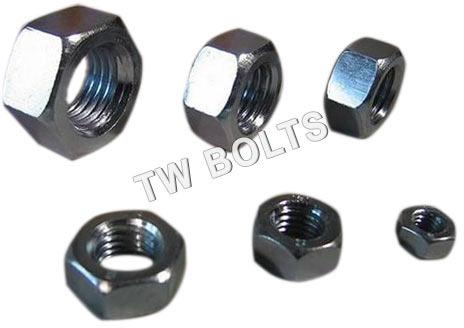 Mild Steel Cold Forged Hex Nuts, For Fitting Use, Certification : ISI Certified