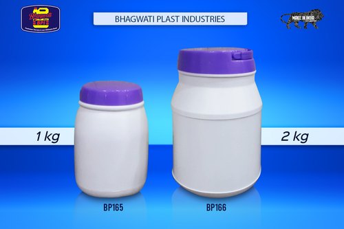 Plastic Powder Jar, Capacity : 1000 Gms