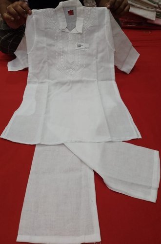 Kids Ethnic Wear, Color : White