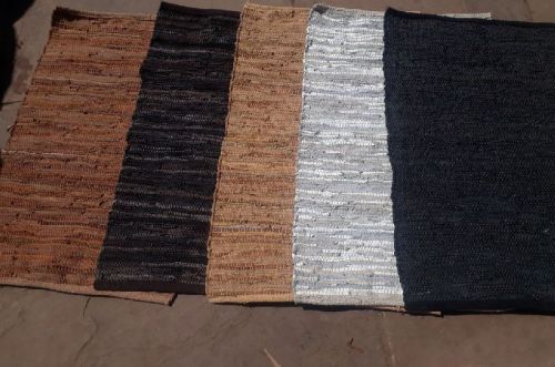 Leather Rugs, Size : Multiple