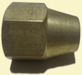 Power Coated 20-40 Gm Brass Long Nut, Packaging Type : Carton Box